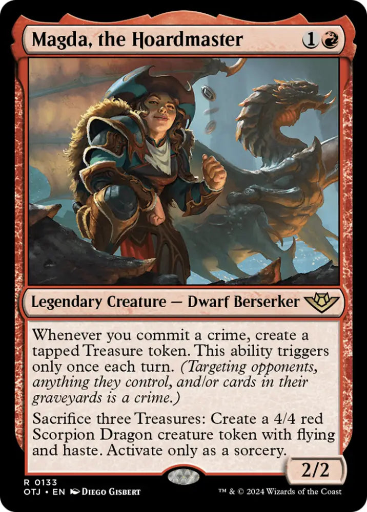 Magda the Hoardmaster [Outlaws of Thunder Junction] - MTG Single