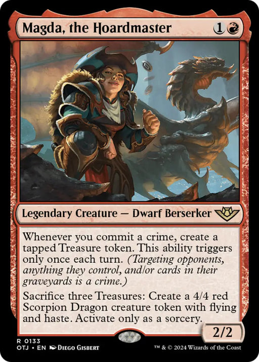 Magda the Hoardmaster [Outlaws of Thunder Junction] - MTG Single