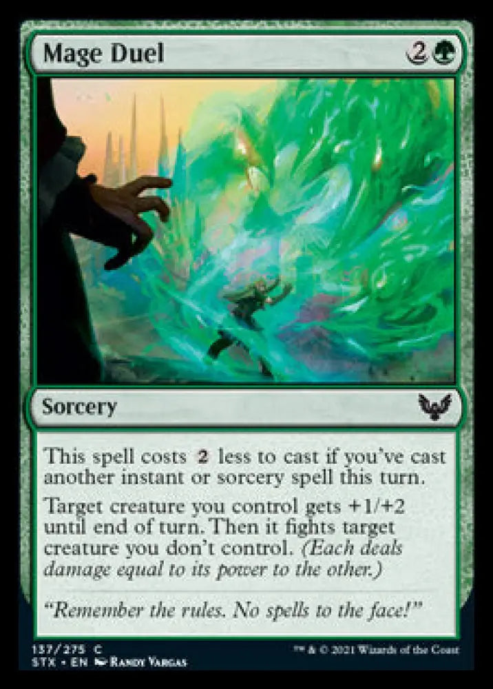 Mage Duel [Strixhaven: School of Mages] - MTG Single