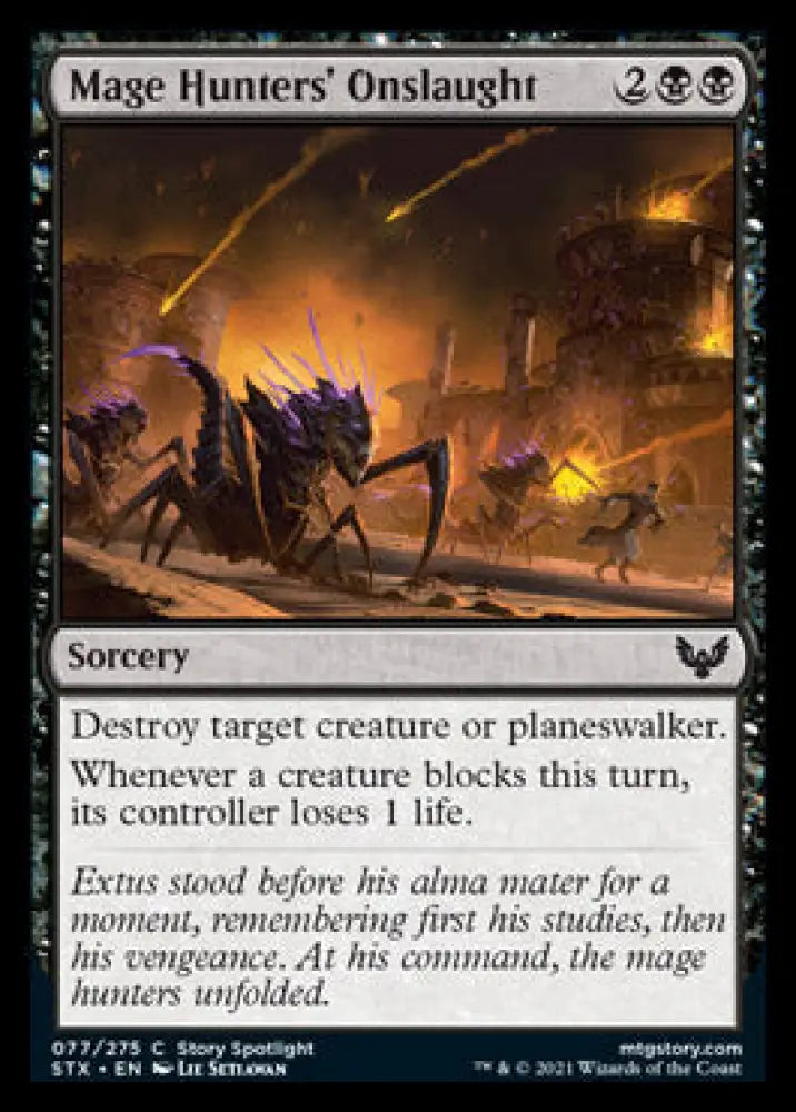 Mage Hunters’ Onslaught [Strixhaven: School of Mages] - MTG Single