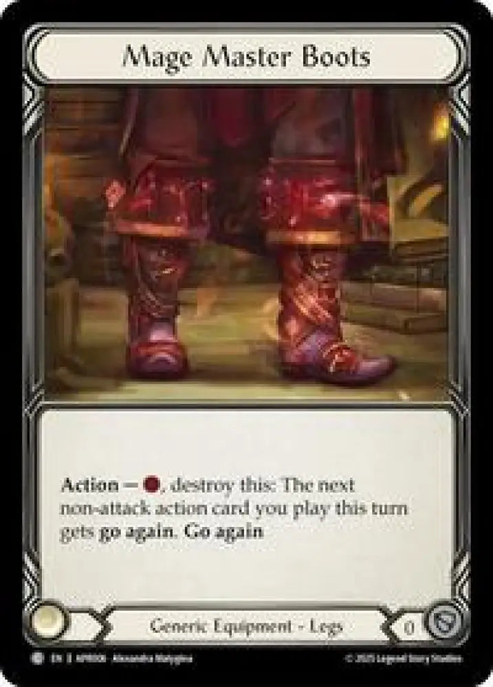 Mage Master Boots (APR006) [Armory Deck: Legends Prism]