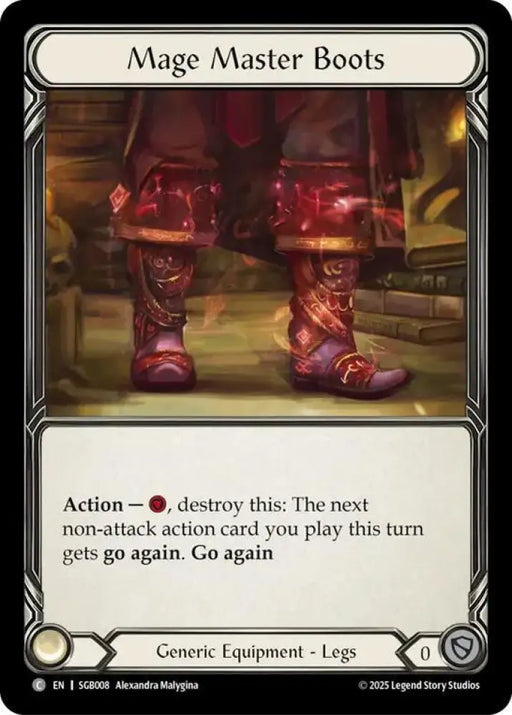 Mage Master Boots (SGB008) [Silver Age Chapter 3]
