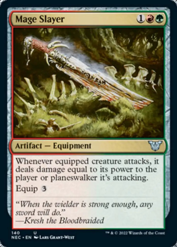 Mage Slayer [Kamigawa: Neon Dynasty Commander] - MTG Single