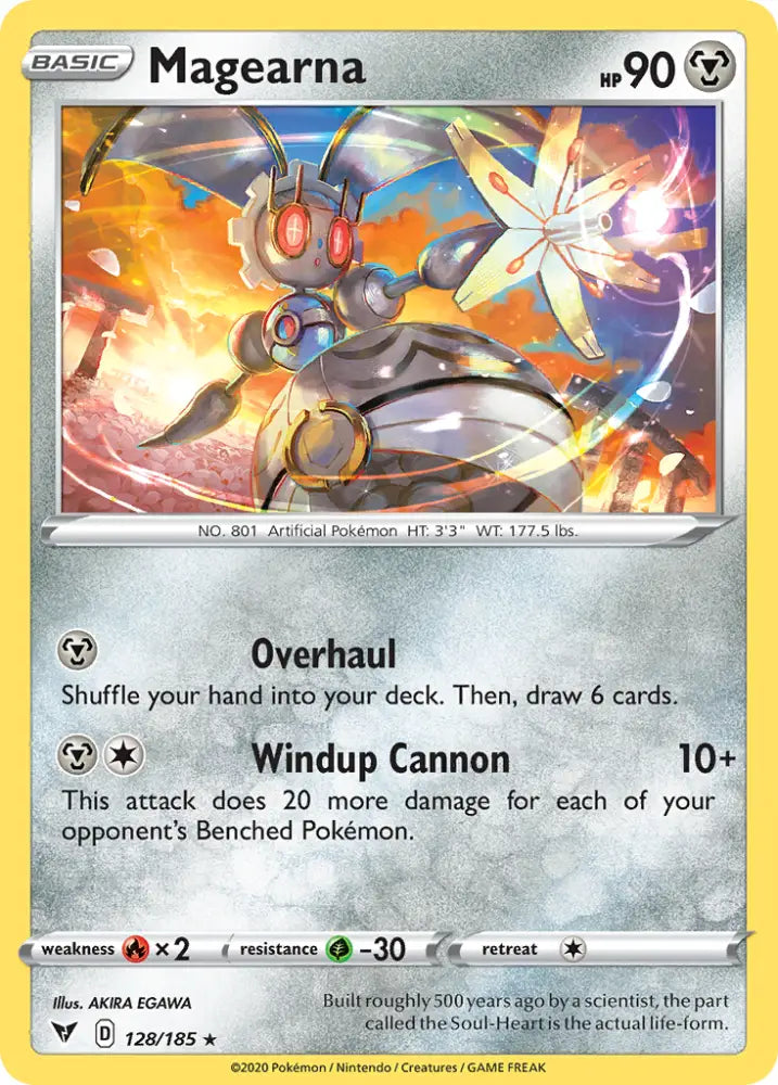 Magearna (128/185) (Theme Deck Exclusive) [Sword & Shield: Vivid Voltage] - Pokemon Single