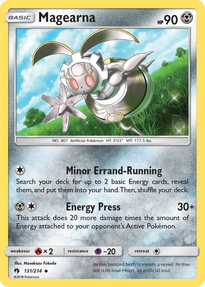 Magearna (131/214) [Sun & Moon: Lost Thunder] - Pokemon Single