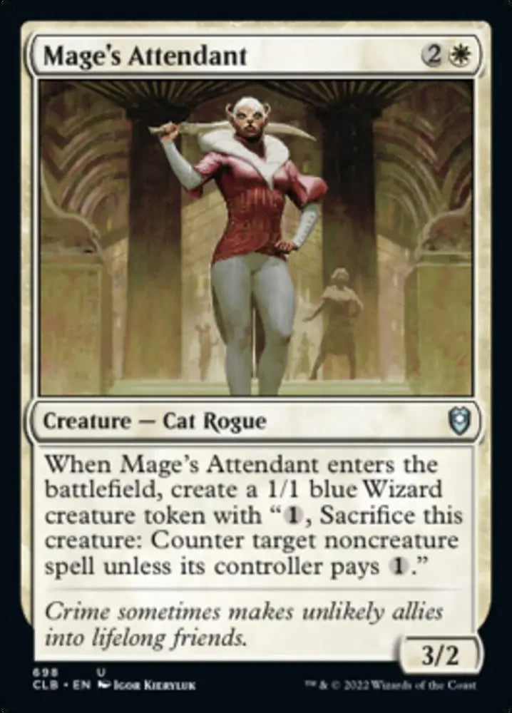 Mage’s Attendant [Commander Legends: Battle for Baldur’s Gate] - MTG Single