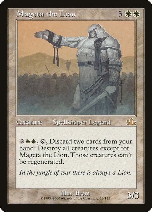 Mageta the Lion [Prophecy] - MTG Single