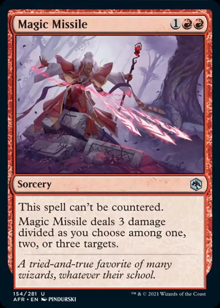 Magic Missile [Dungeons & Dragons: Adventures in the Forgotten Realms] - MTG Single