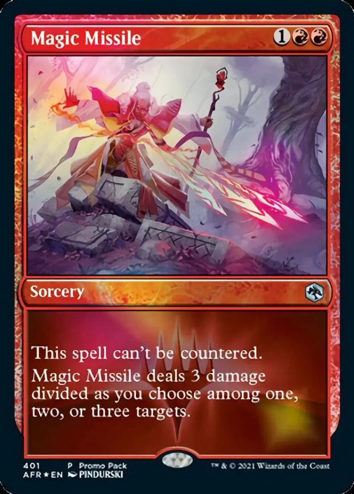 Magic Missile (Promo Pack) [Dungeons & Dragons: Adventures in the Forgotten Realms] - MTG Single