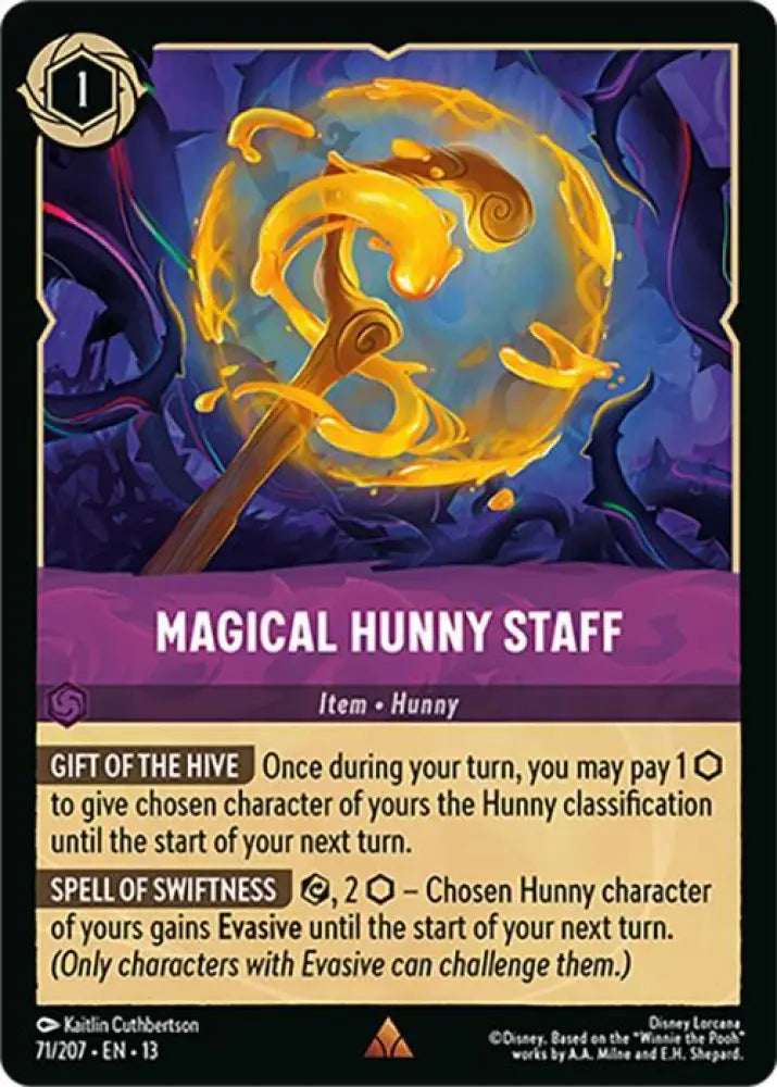 Magical Hunny Staff (71/204) [Attack of the Vine!]