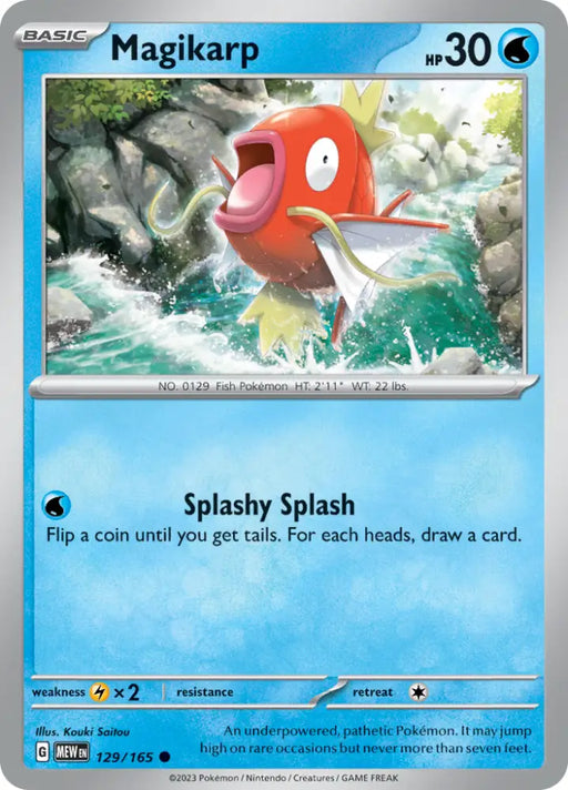 Magikarp (129/165) [Scarlet & Violet 151] - Pokemon Single