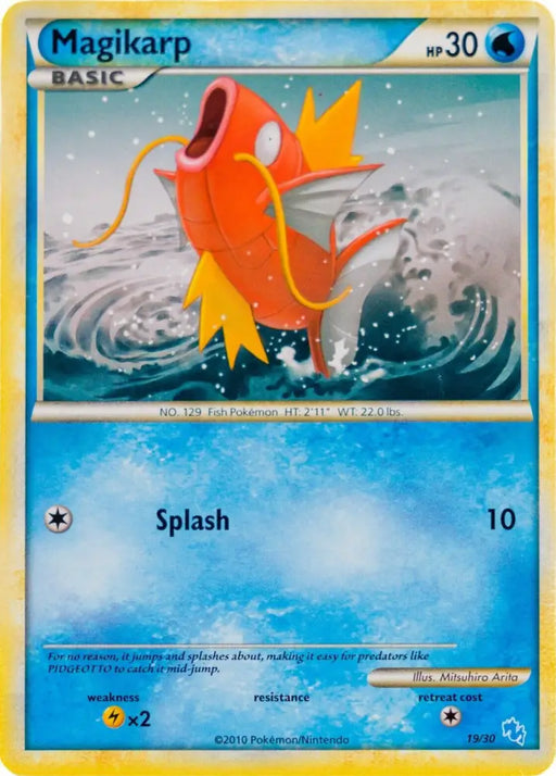 Magikarp (19/30) [HeartGold & SoulSilver: Trainer Kit - Gyarados] - Pokemon Single