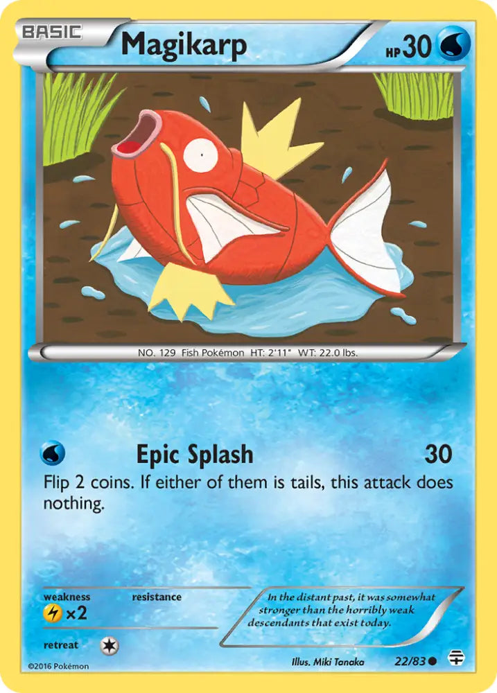 Magikarp (22/83) [XY: Generations] - Pokemon Single