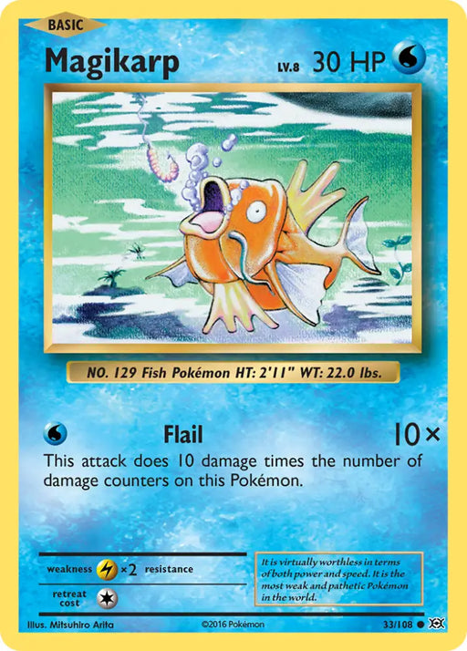 Magikarp (33/108) [XY: Evolutions] - Pokemon Single