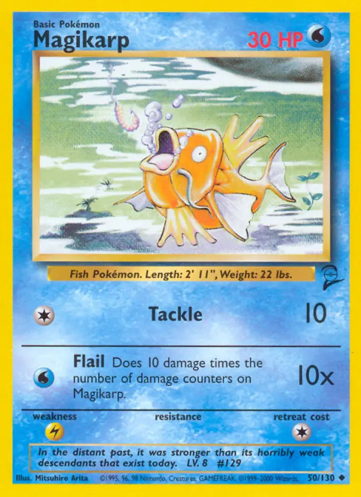 Magikarp (50/130) [Base Set 2] - Pokemon Single