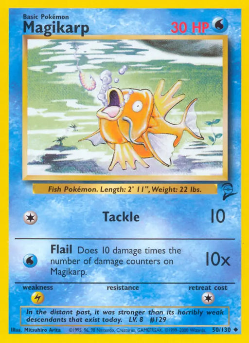 Magikarp (50/130) [Base Set 2] - Pokemon Single