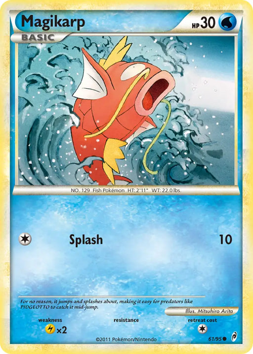 Magikarp (61/95) [HeartGold & SoulSilver: Call of Legends] - Pokemon Single