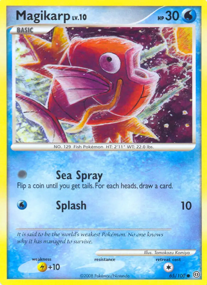 Magikarp (65/100) [Diamond & Pearl: Stormfront] - Pokemon Single