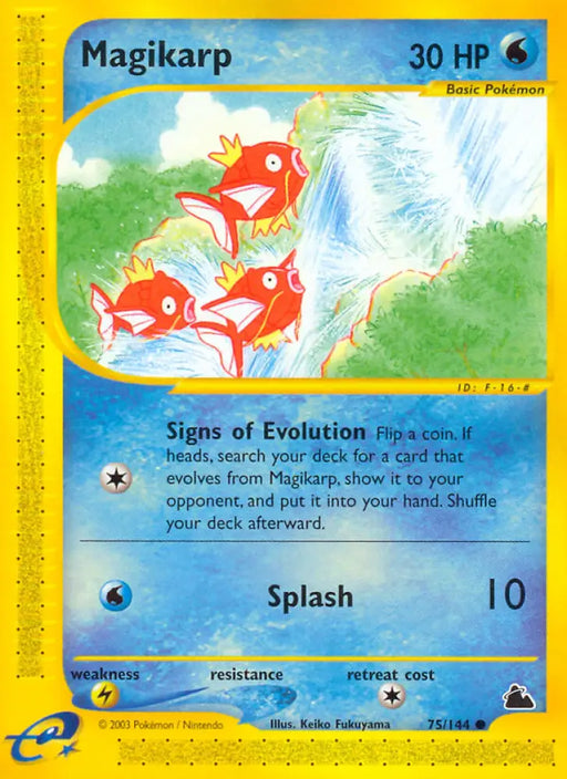 Magikarp (75/144) [Skyridge] - Pokemon Single