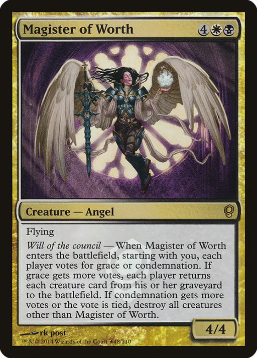 Magister of Worth (Launch) [Conspiracy Promos] - MTG Single