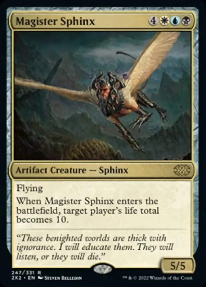 Magister Sphinx [Double Masters 2022] - MTG Single