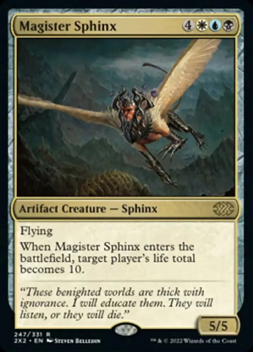 Magister Sphinx [Double Masters 2022] - MTG Single