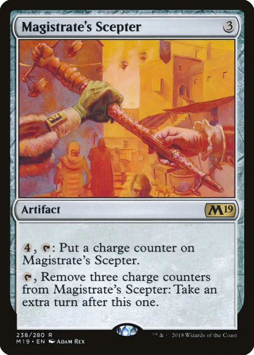 Magistrate’s Scepter [Core Set 2019] - MTG Single