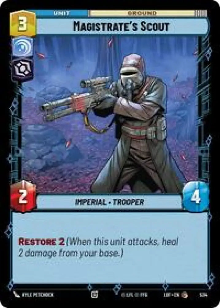 Magistrate's Scout (Foil) (534) [Legends of the Force]