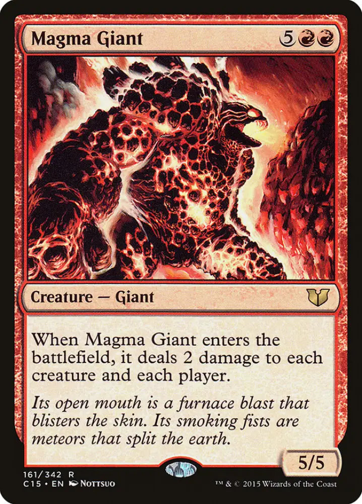 Magma Giant [Commander 2015] - MTG Single