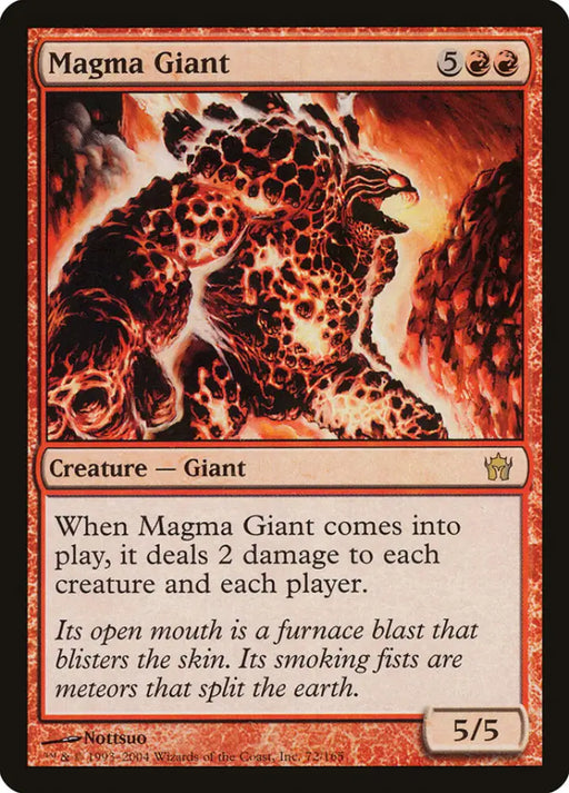 Magma Giant [Fifth Dawn] - MTG Single