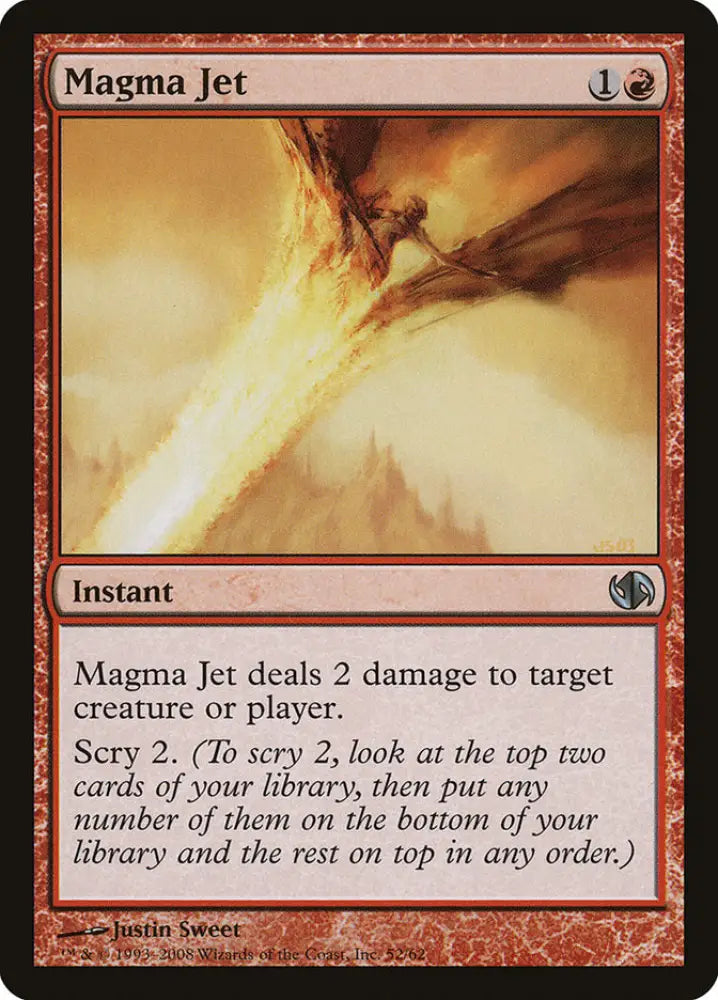 Magma Jet [Duel Decks: Jace vs. Chandra] - MTG Single