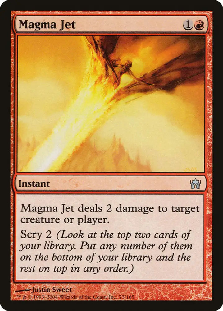 Magma Jet [Fifth Dawn] - MTG Single