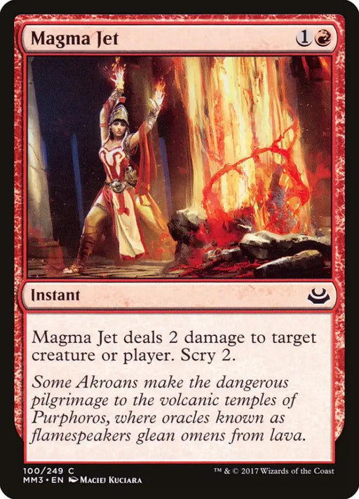 Magma Jet [Modern Masters 2017] - MTG Single