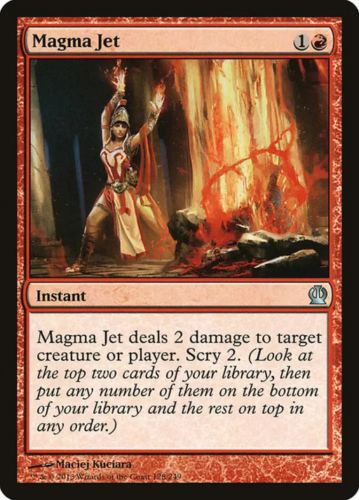 Magma Jet [Theros] - MTG Single
