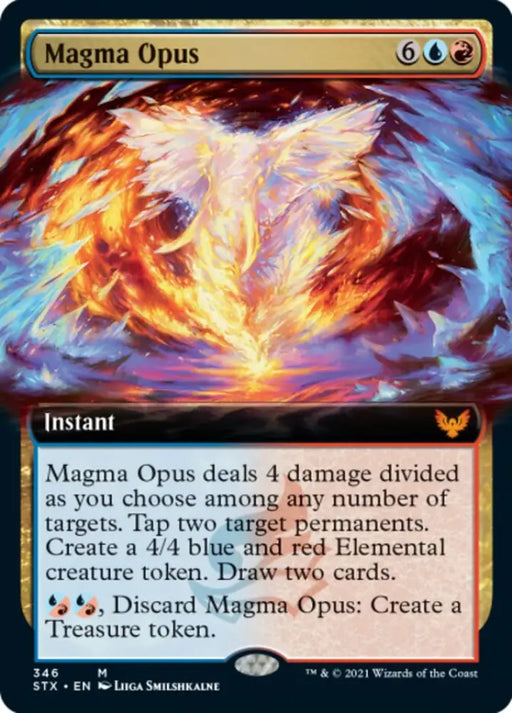 Magma Opus (Extended Art) [Strixhaven: School of Mages] - MTG Single