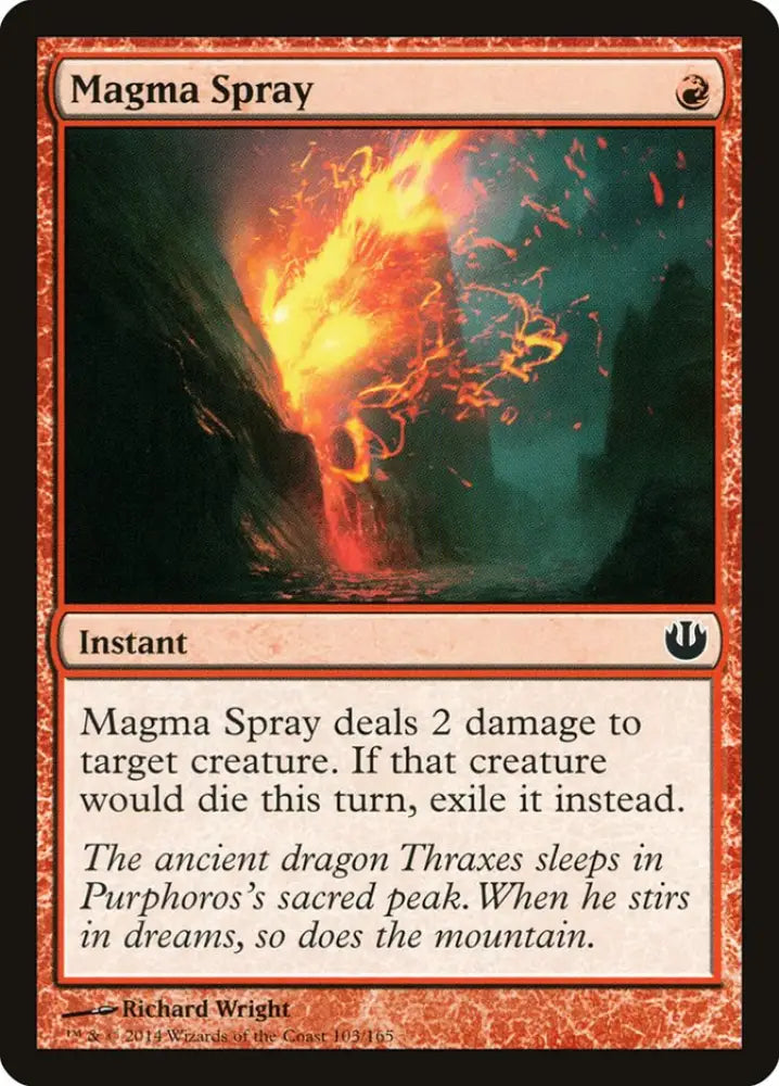 Magma Spray [Journey into Nyx] - MTG Single