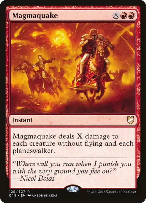 Magmaquake [Commander 2018] - MTG Single
