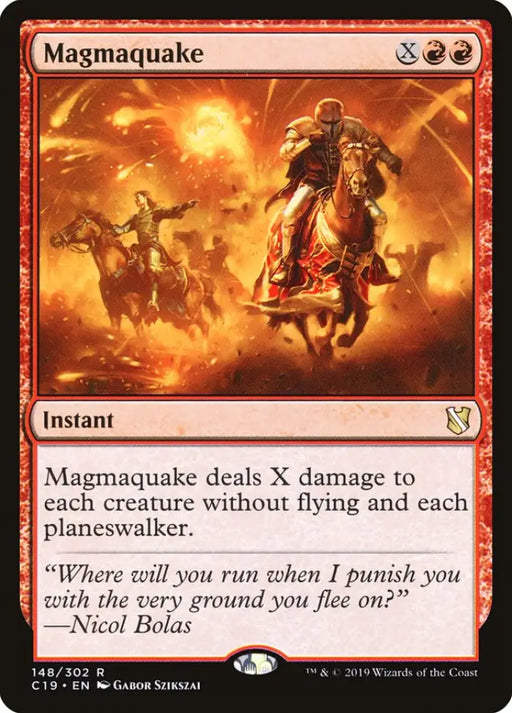 Magmaquake [Commander 2019] - MTG Single