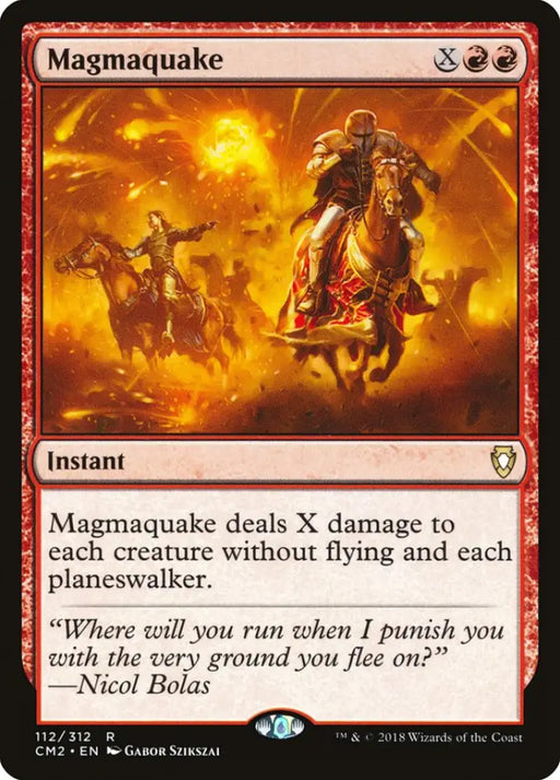 Magmaquake [Commander Anthology Volume II] - MTG Single