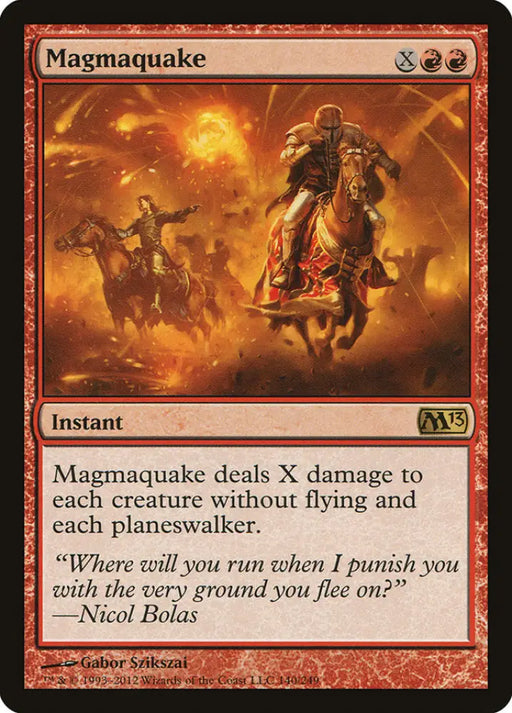 Magmaquake [Magic 2013] - MTG Single