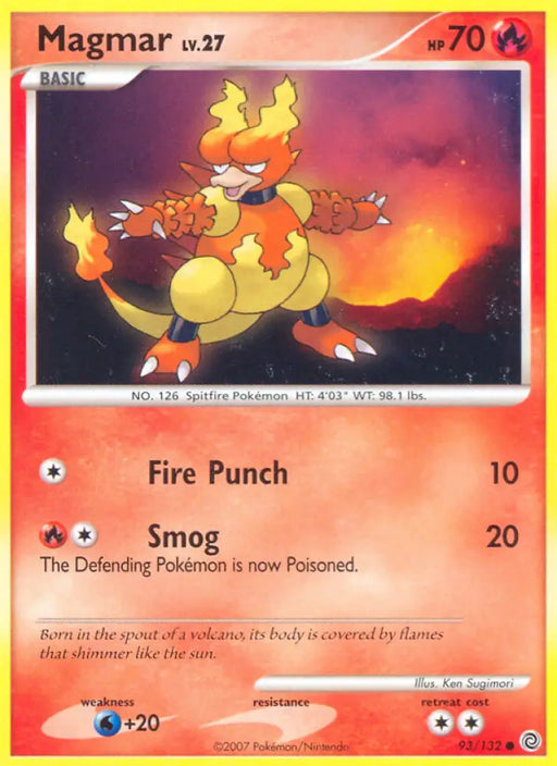 Magmar (93/132) [Diamond & Pearl: Secret Wonders] - Pokemon Single
