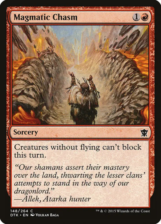 Magmatic Chasm [Dragons of Tarkir] - MTG Single