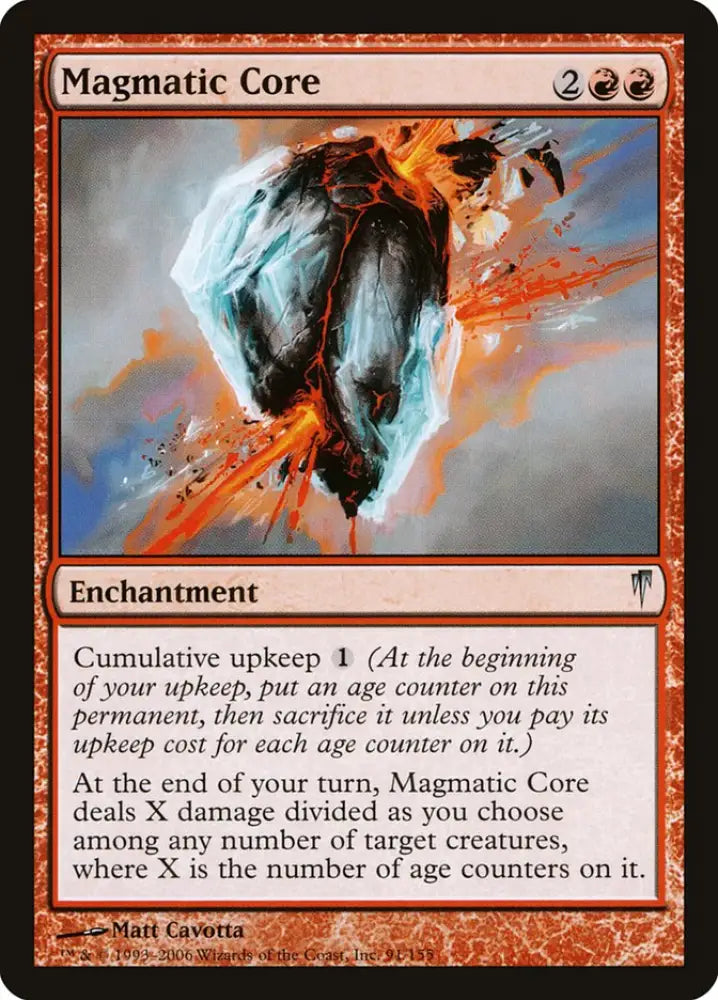 Magmatic Core [Coldsnap] - MTG Single