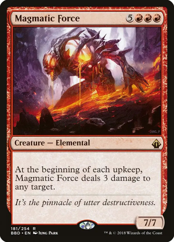 Magmatic Force [Battlebond] - MTG Single