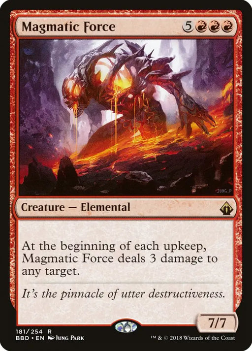 Magmatic Force [Battlebond] - MTG Single