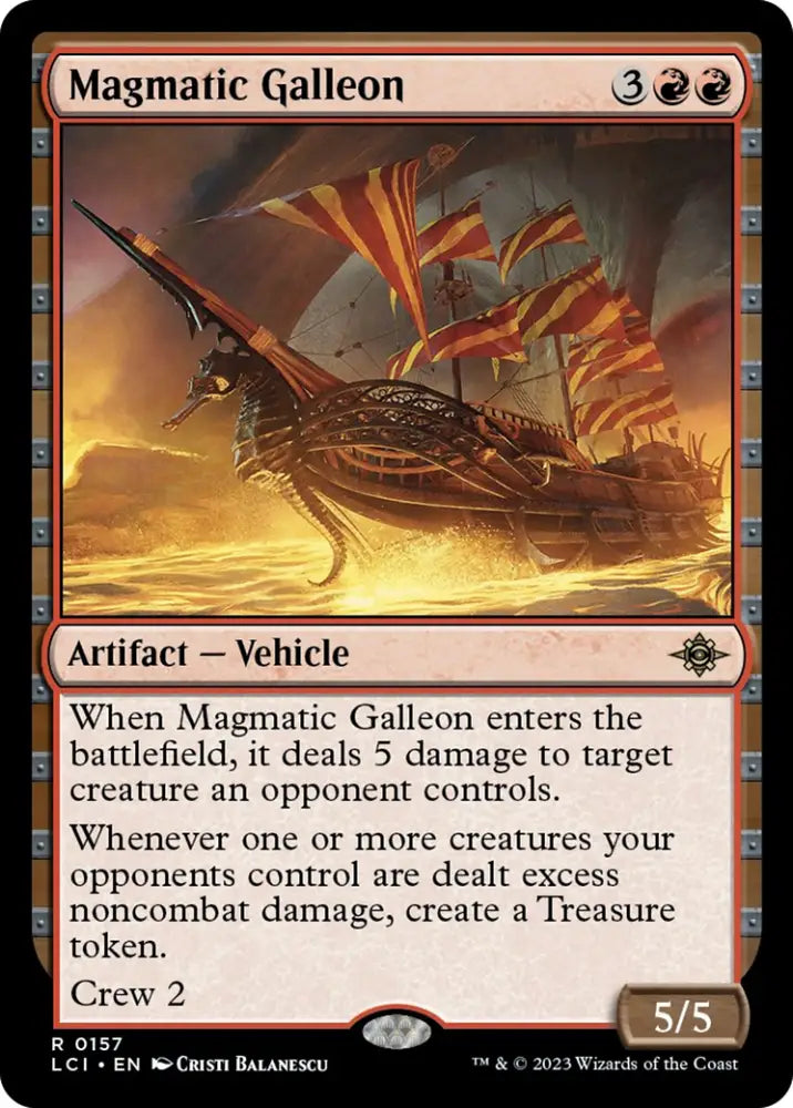 Magmatic Galleon [The Lost Caverns of Ixalan] - MTG Single