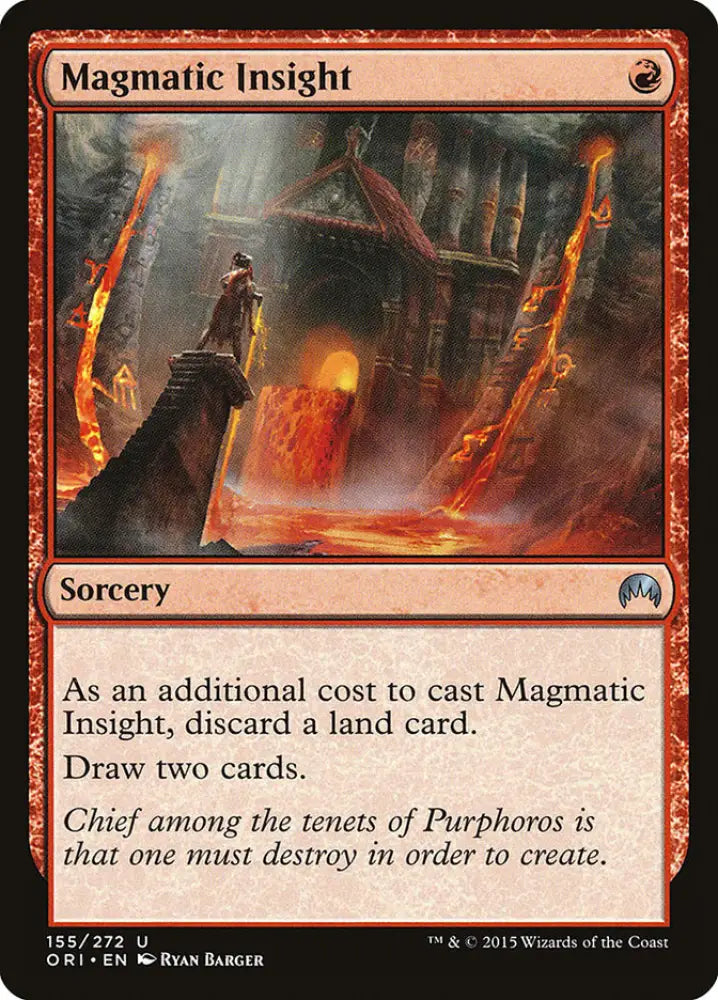 Magmatic Insight [Magic Origins] - MTG Single
