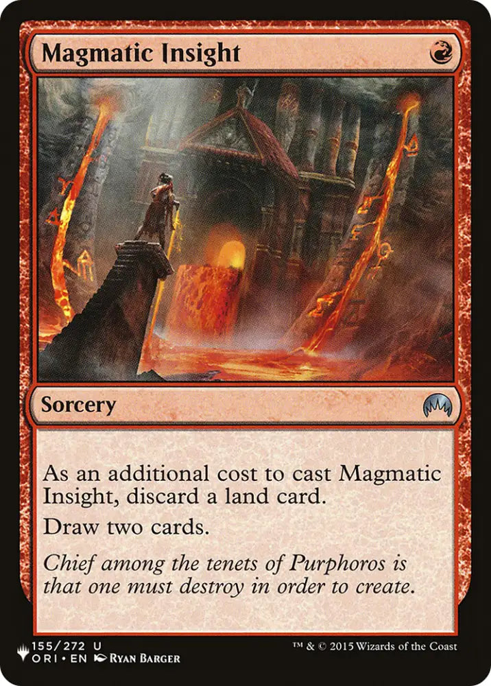 Magmatic Insight [The List] - MTG Single