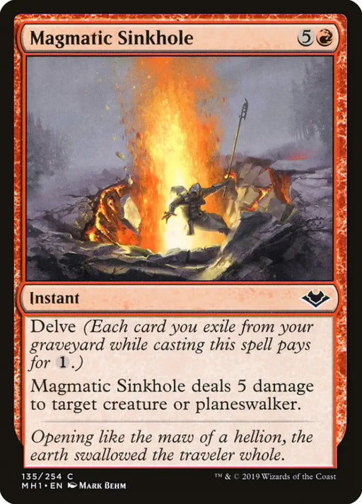Magmatic Sinkhole [Modern Horizons] - MTG Single