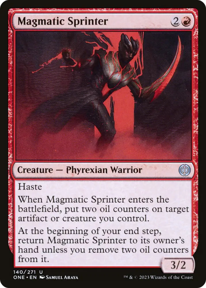 Magmatic Sprinter [Phyrexia: All Will Be One] - MTG Single
